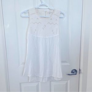 ARITZIA WILFRED Embroidered Tank Top